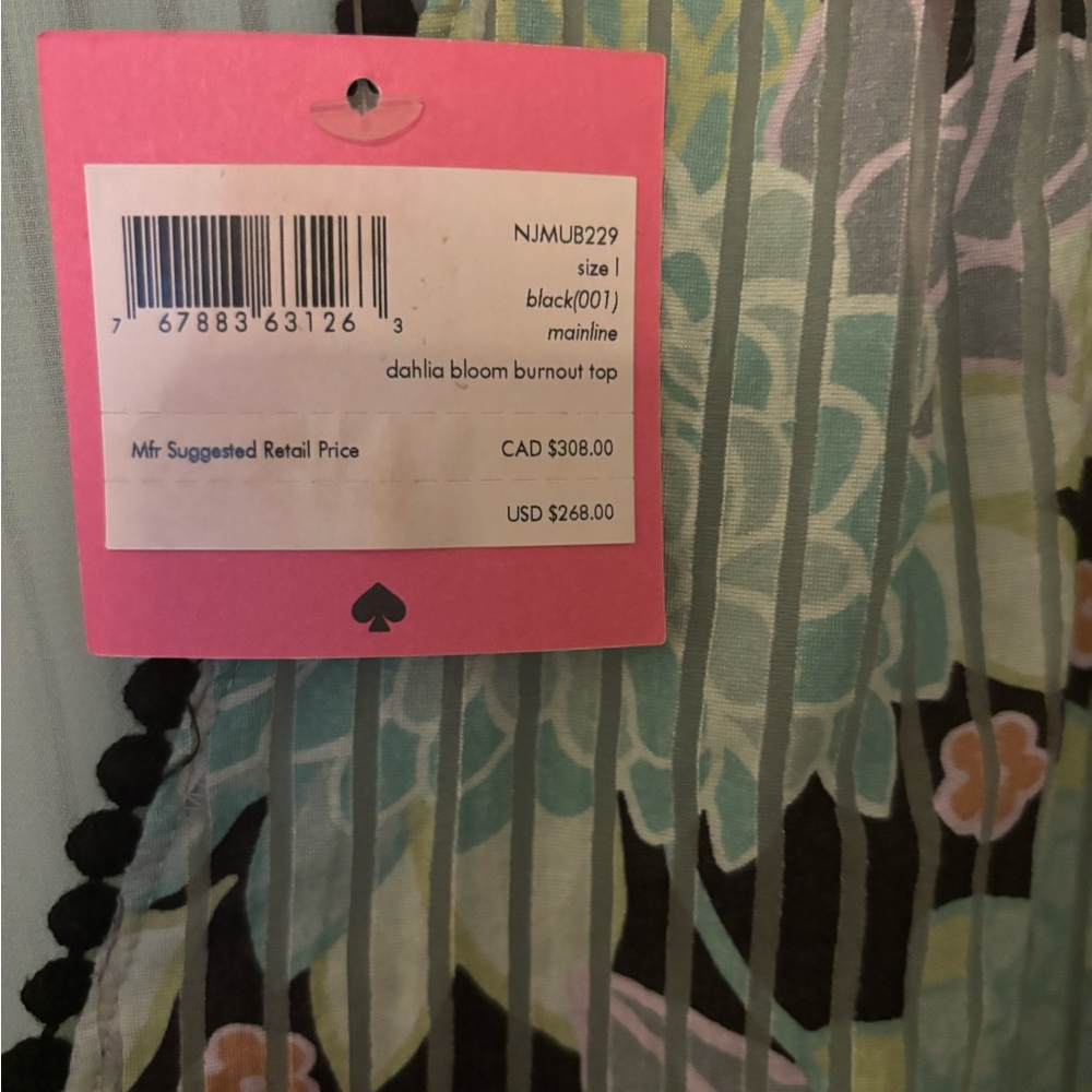 Spring Kate Spade Top - Picture 2 of 3